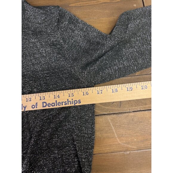 Grace Elements Metallic Open Front Cardigan S - Picture 5 of 5